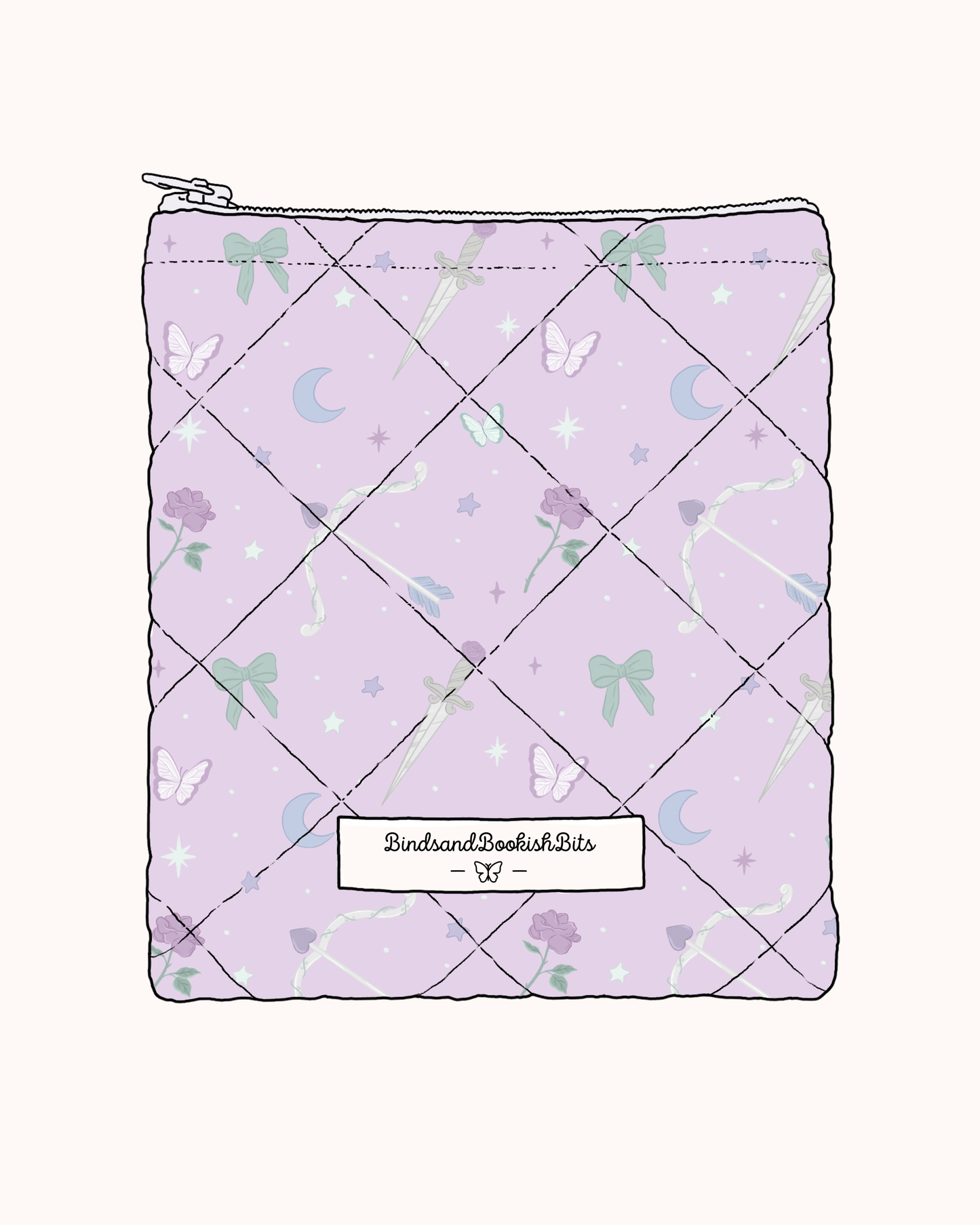 Preorder Lilac Fantasy E-Reader Sleeve