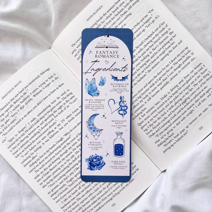 Fantasy Romance Ingredients Bookmark