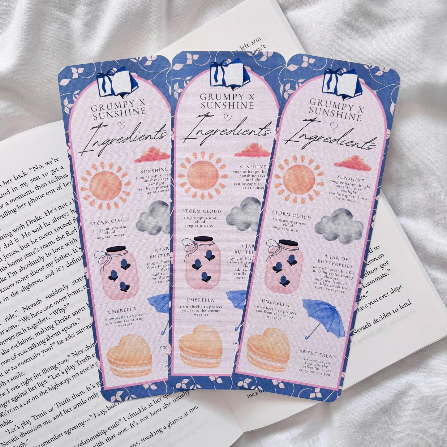 Grumpy x Sunshine Ingredients Bookmark