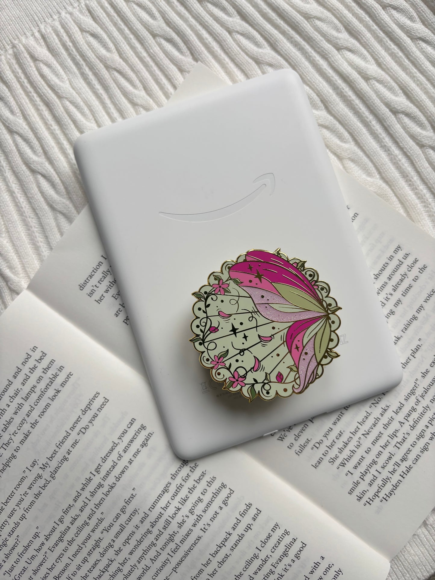 PREORDER Flower Fairy Wing E-Reader Grip