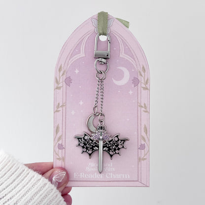 Darkbloom Dragon Wings E-Reader Charm
