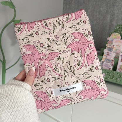 Preorder Flower Dragon E-Reader Sleeve