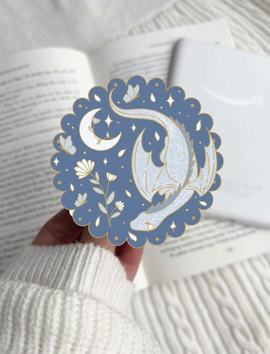 PREORDER Moon Flower Dragon E-Reader Grip