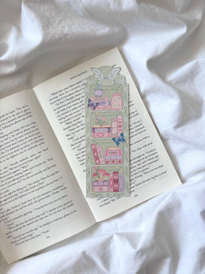 Flower Fairy Bookshelf Bookmark