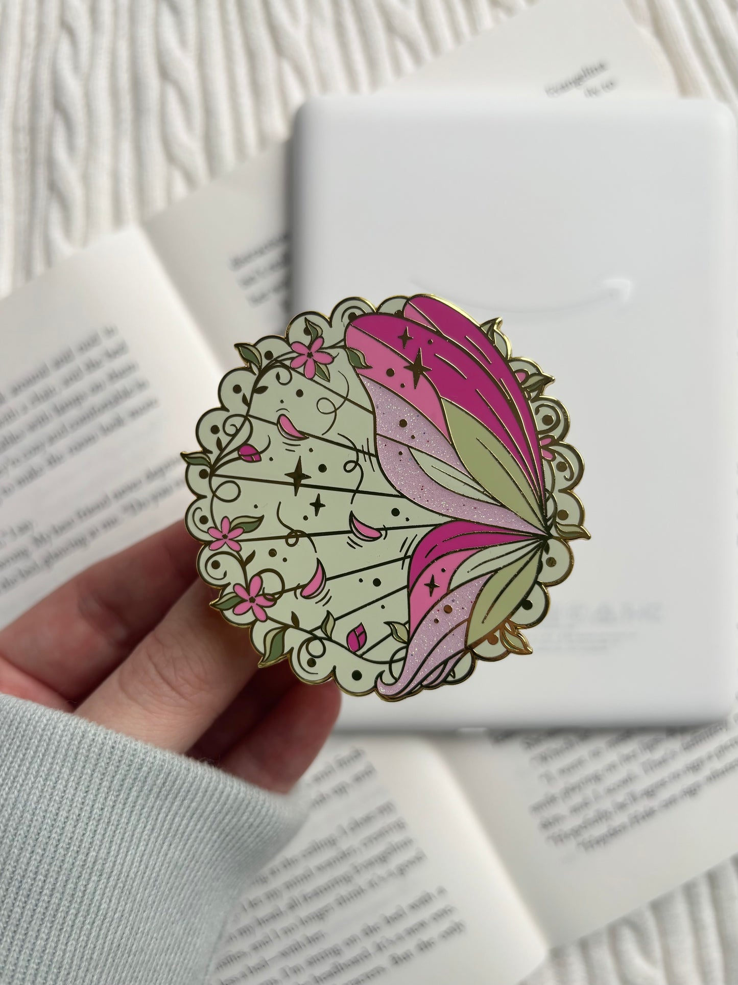 PREORDER Flower Fairy Wing E-Reader Grip
