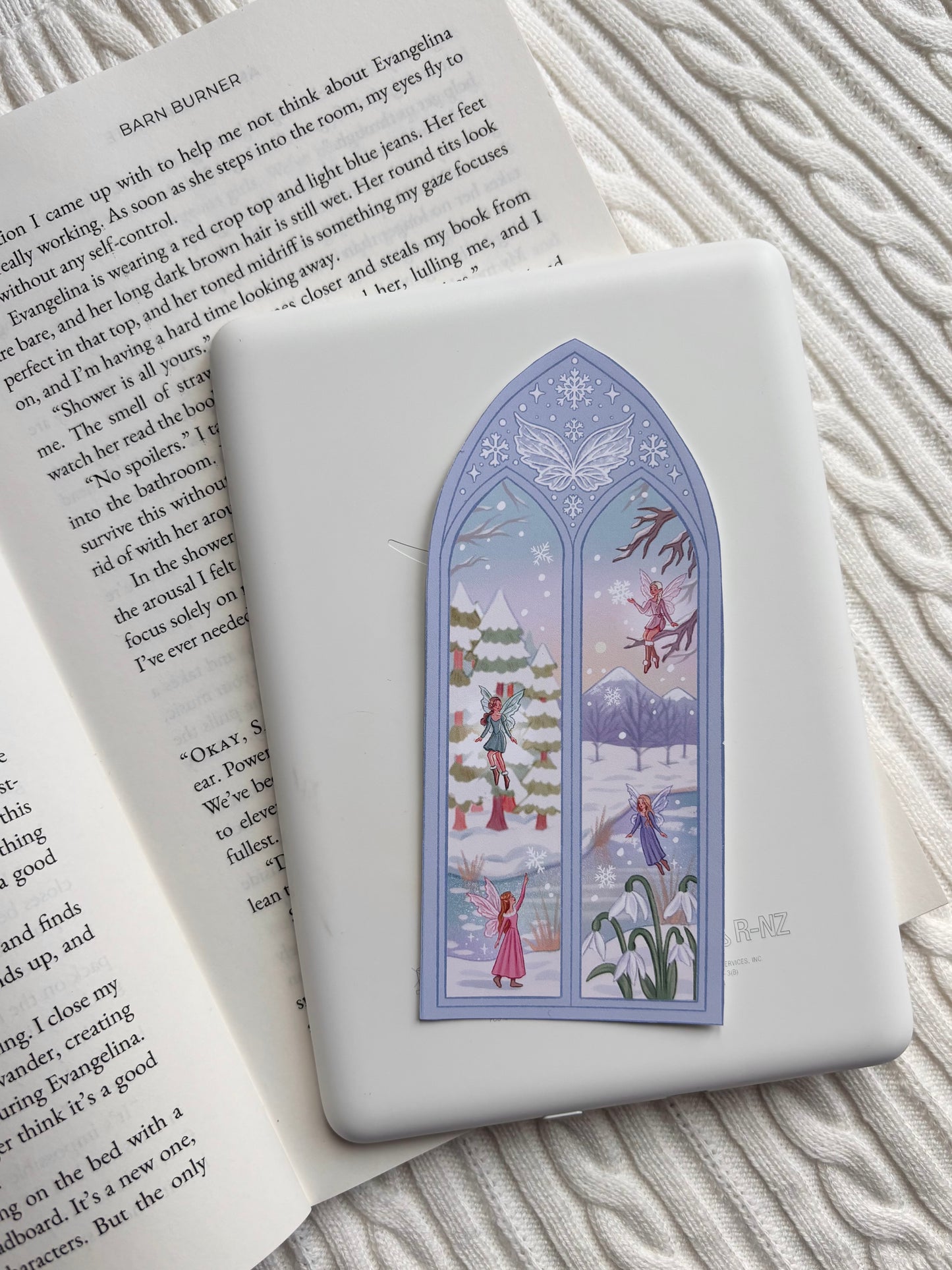 Snow Fairy Matte Vinyl Sticker