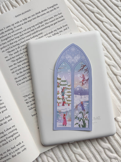 Snow Fairy Matte Vinyl Sticker