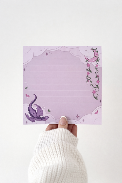 Dragon Desk Notepad