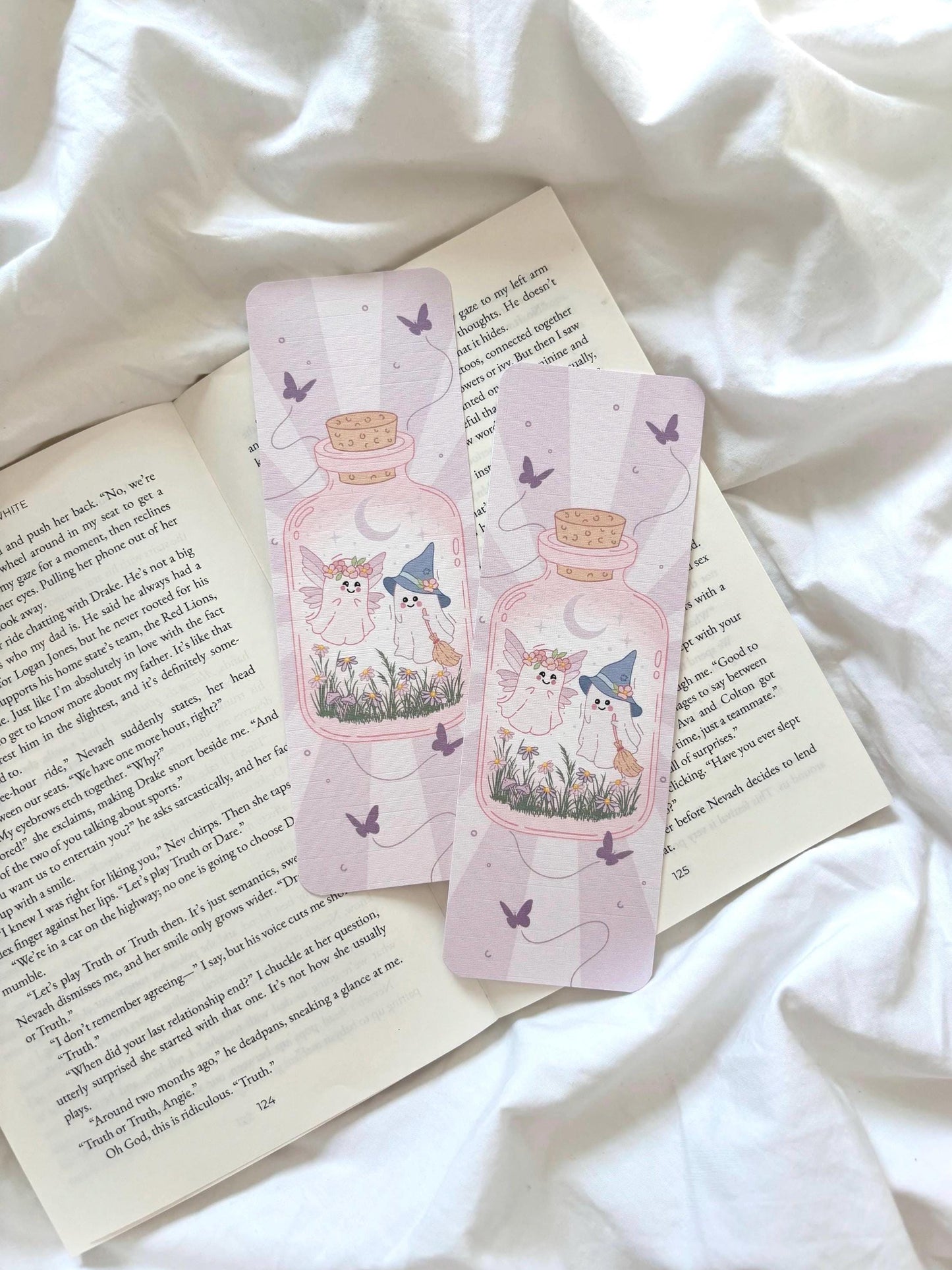 Cute Fairy Ghost Bookmark