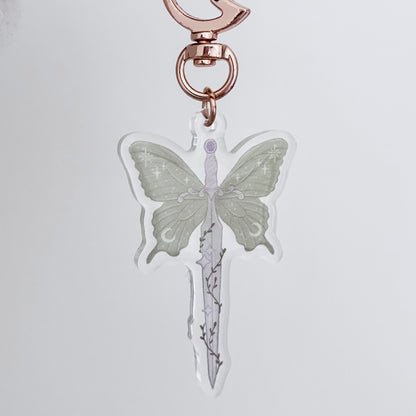 Fairy Sword Acrylic Keyring