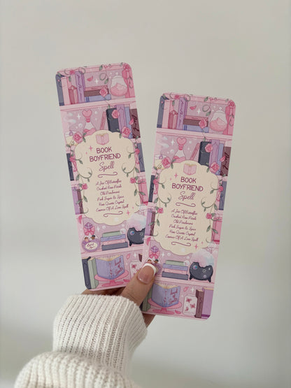 Book Boyfriend Spell Bookmark
