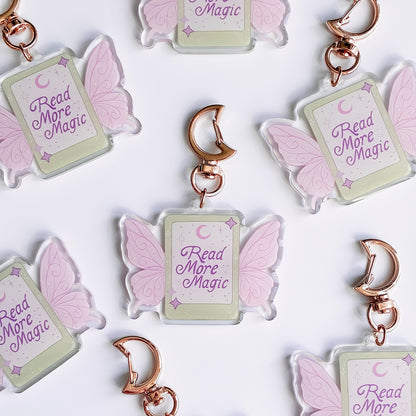 Fairy Kindle Acrylic Keyring