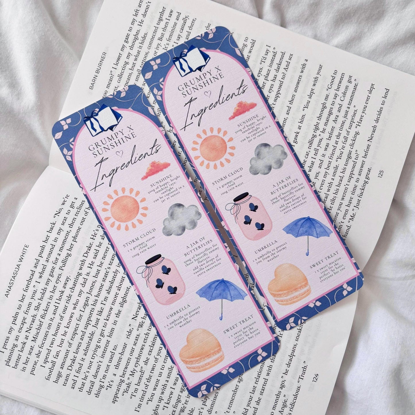 Grumpy x Sunshine Ingredients Bookmark