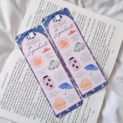 Grumpy x Sunshine Ingredients Bookmark