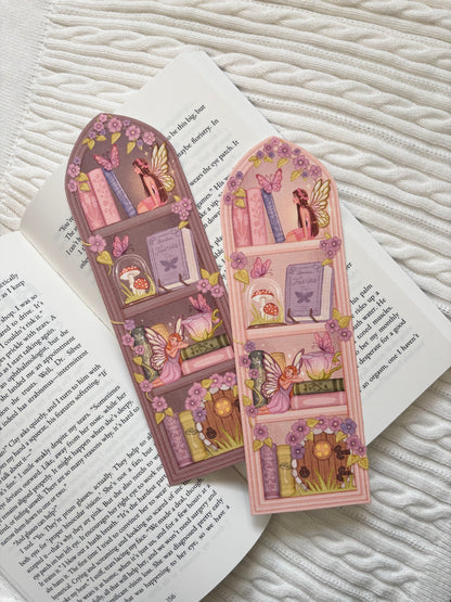 Fairy Bookshelf Bookmark