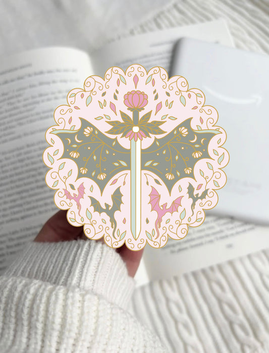PREORDER Gold Dragon Blossom E-Reader Grip