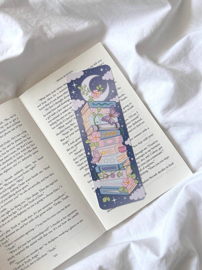 Fantasy Book Stack Bookmark