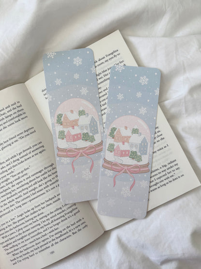 A Christmas Snow Globe Bookmark