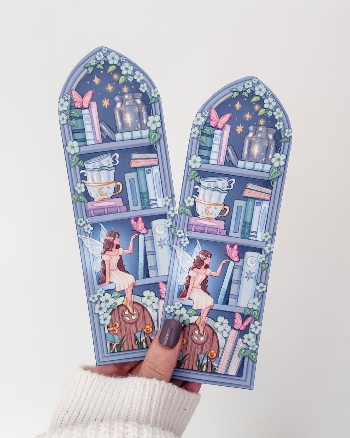 Moonlight Fairy Bookshelf Bookmark