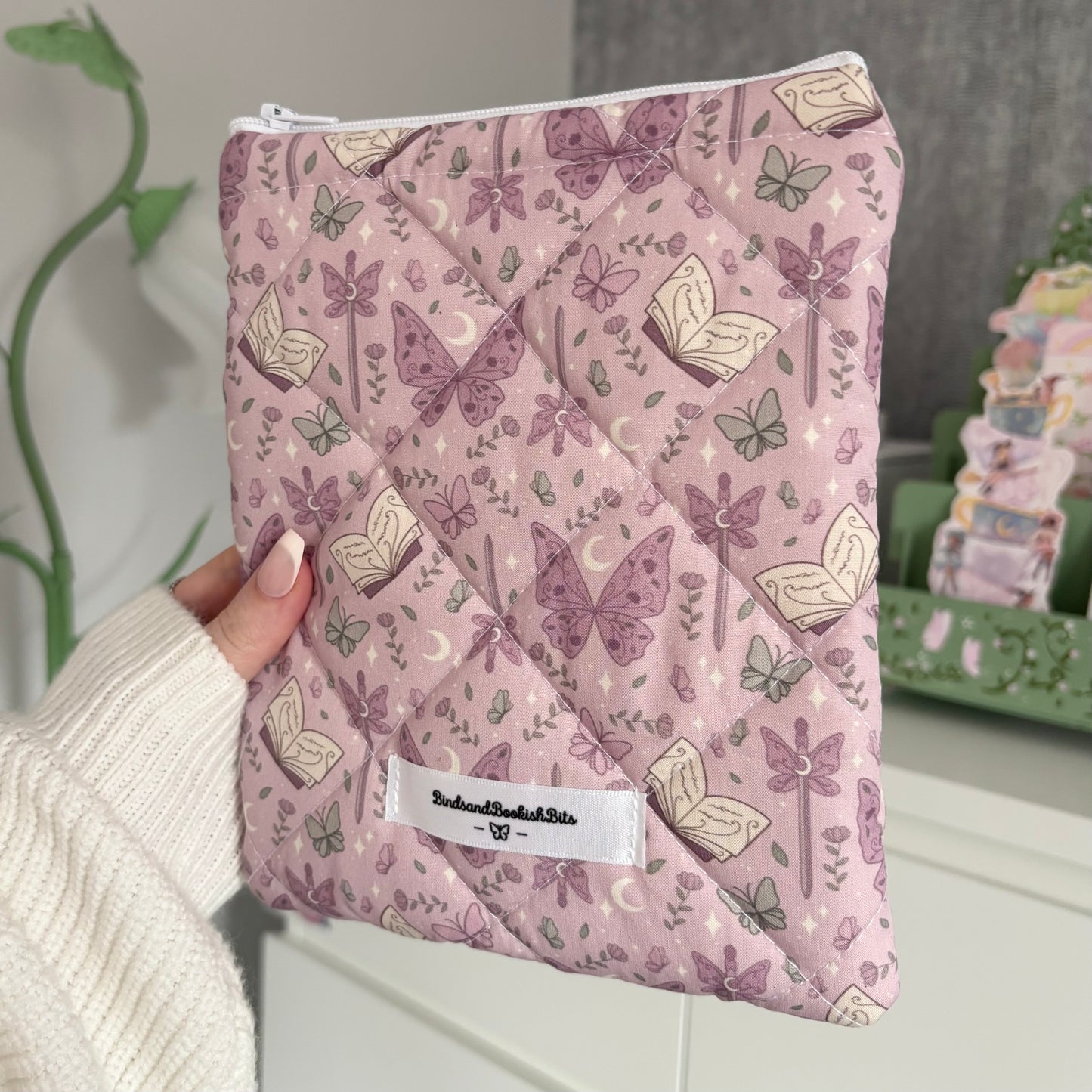 Purple Fairy Dagger E-Reader Sleeve