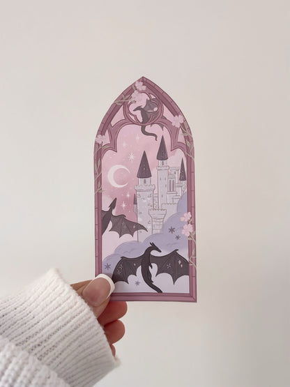 Fantasy Dragon Matte Vinyl Sticker