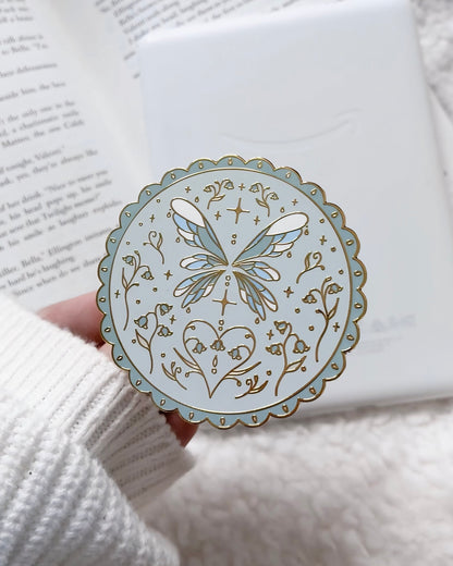 Gold Bluebell Fairy E-Reader Grip