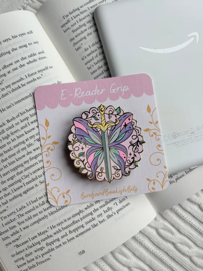 A Fairy Wing Dagger E-Reader Grip