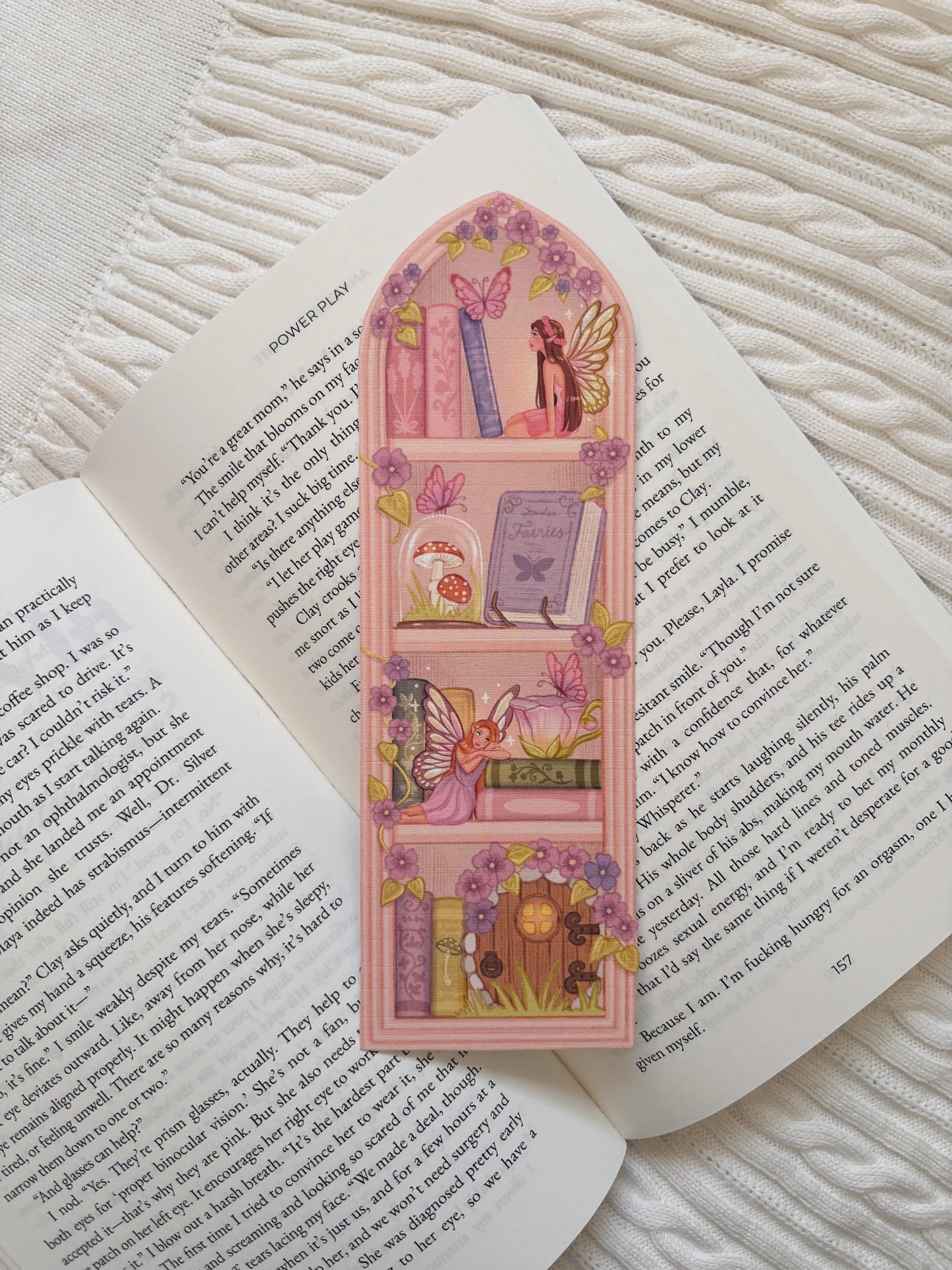 Fairy Bookshelf Bookmark