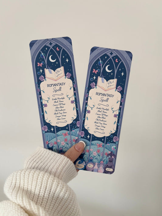 Romantasy Spell Bookmark