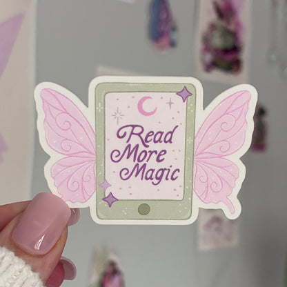Fairy Kindle Matte Vinyl Sticker