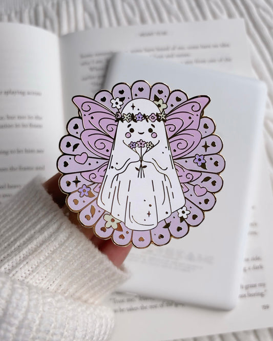 Floral Ghost E-Reader Grip