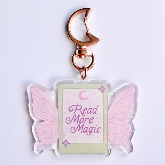 Fairy Kindle Acrylic Keyring