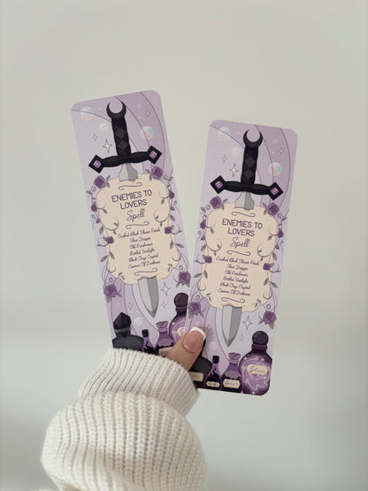 Enemies To Lovers Spell Bookmark