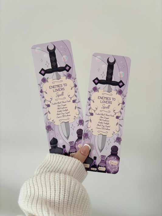 Enemies To Lovers Spell Bookmark