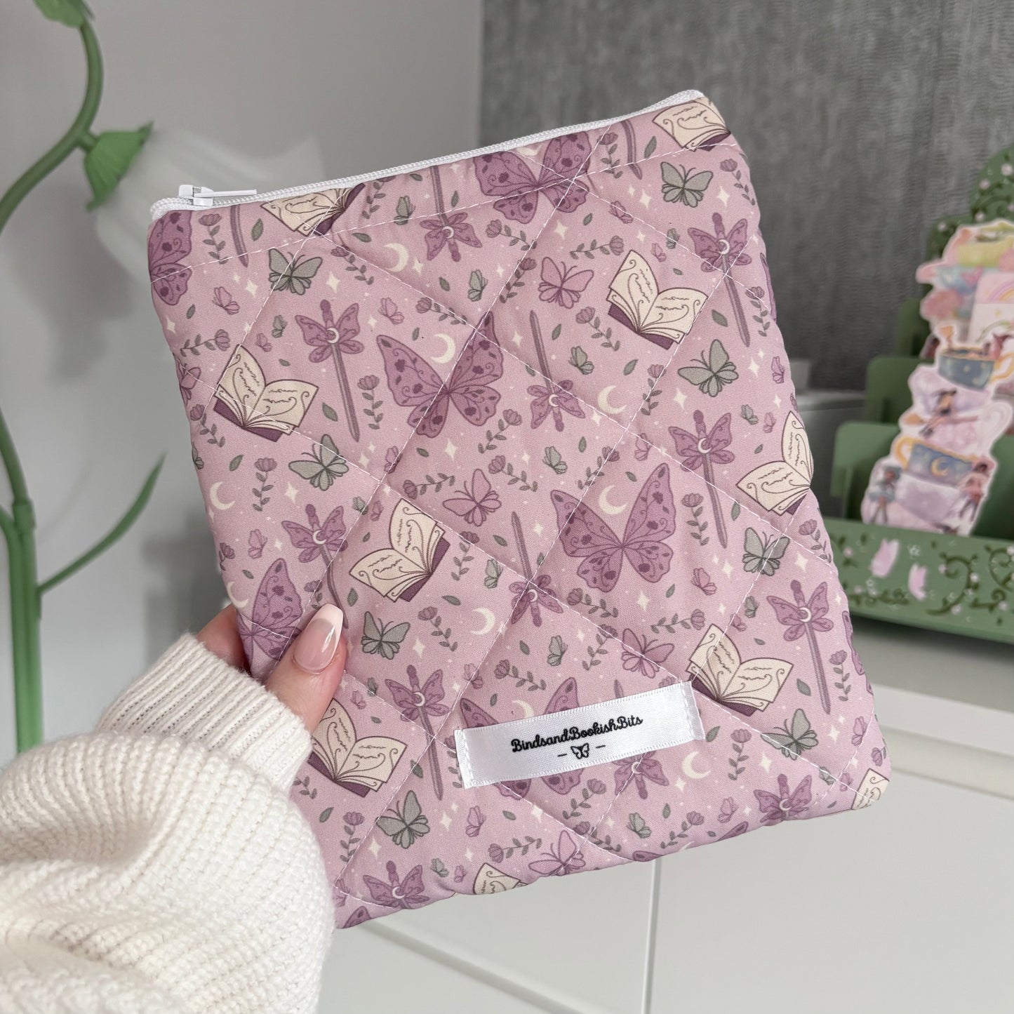 Purple Fairy Dagger E-Reader Sleeve