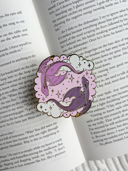 Pink Dragon E-Reader Kindle Grip