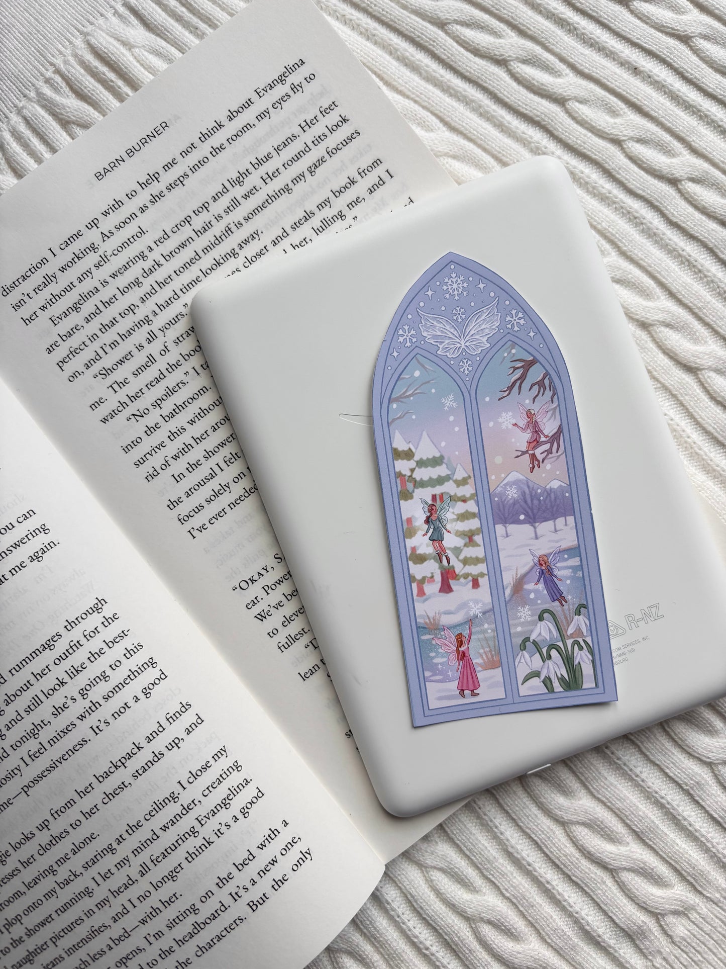 Snow Fairy Matte Vinyl Sticker