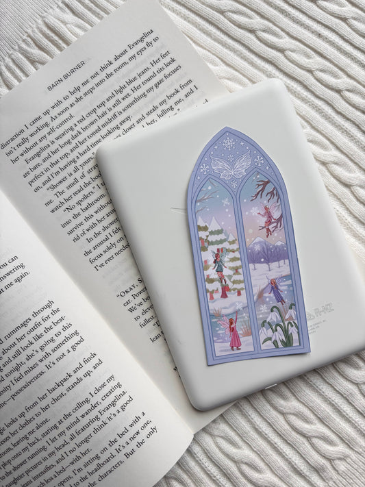 Snow Fairy Matte Vinyl Sticker