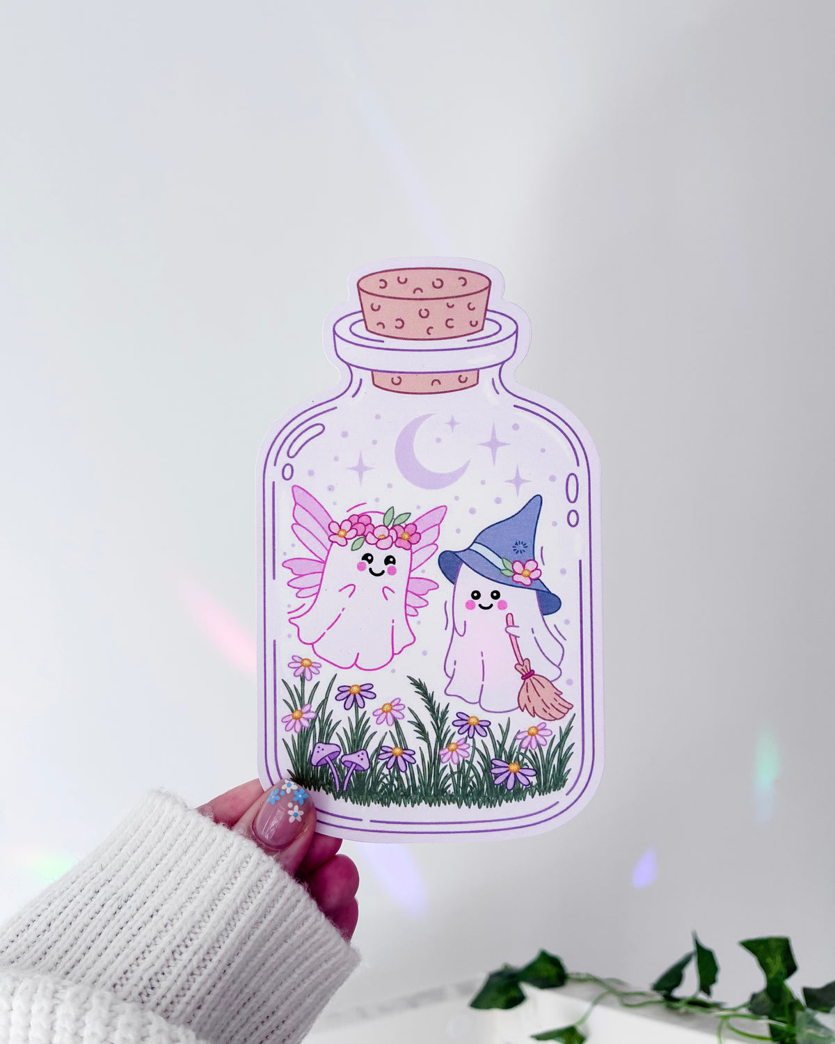 Cute Fairy Ghost Bookmark