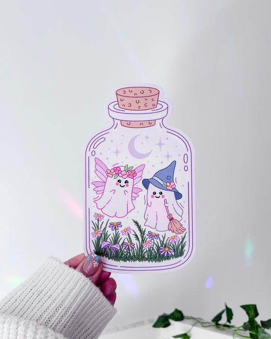Cute Fairy Ghost Bookmark