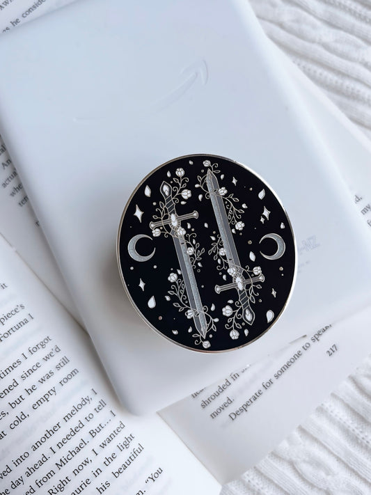 Silver Sword E-Reader Grip