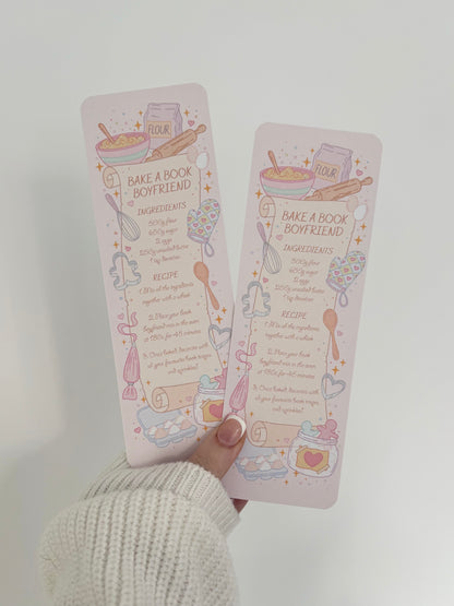 Bake A Book Boyfriend Bookmark