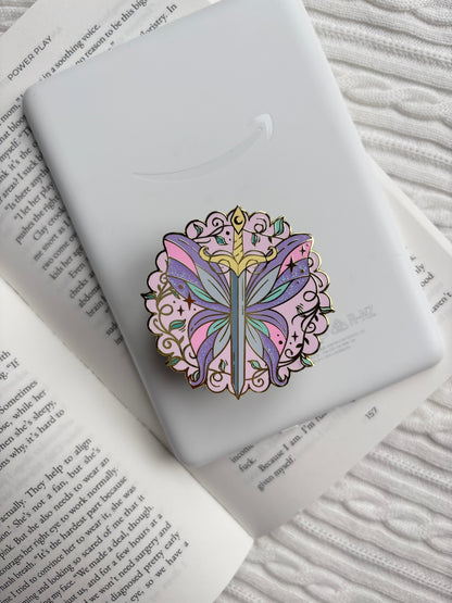 A Fairy Wing Dagger E-Reader Grip