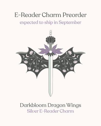 PREORDER Darkbloom Dragon Wings E-Reader Charm