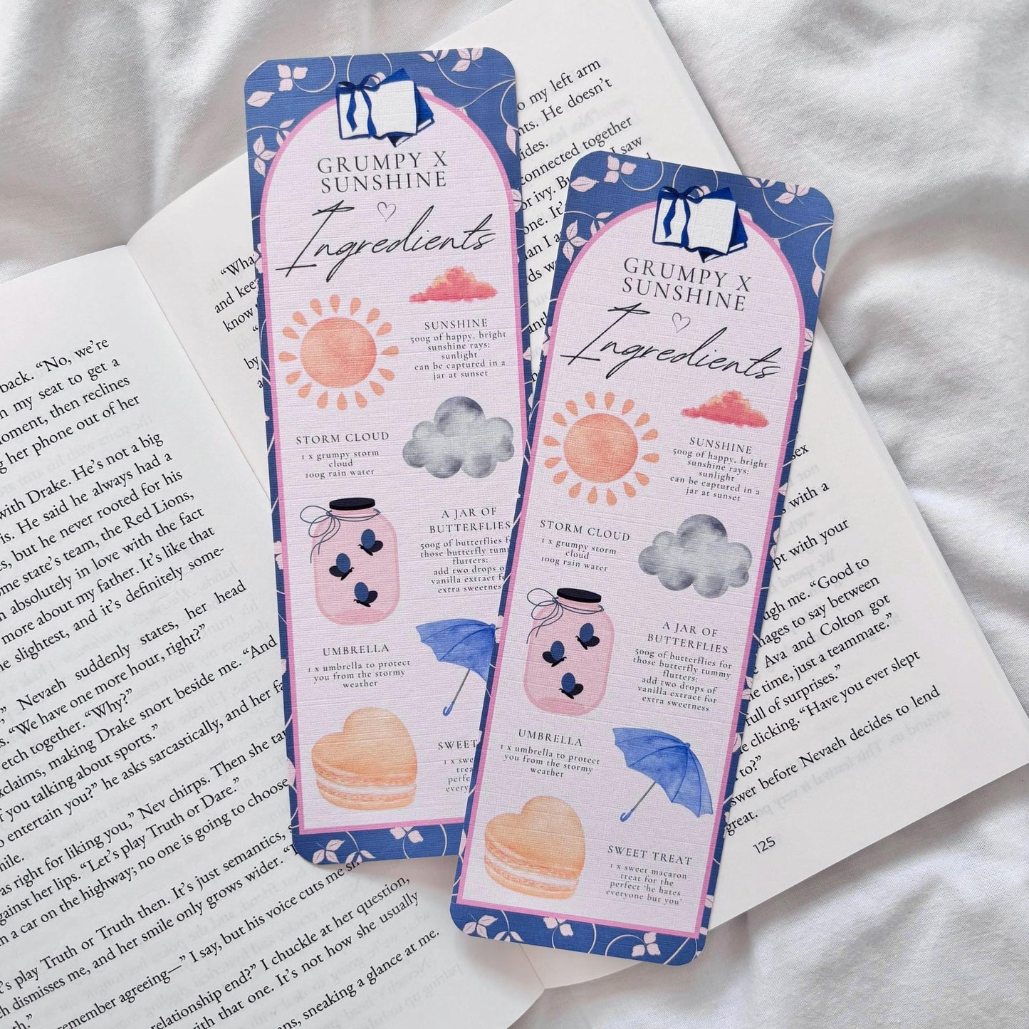 Grumpy x Sunshine Ingredients Bookmark