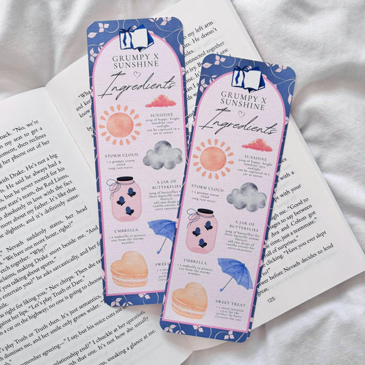 Grumpy x Sunshine Ingredients Bookmark