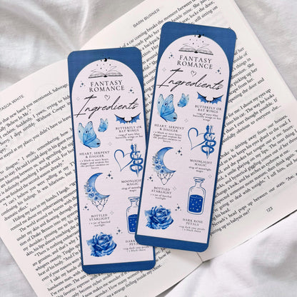 Fantasy Romance Ingredients Bookmark