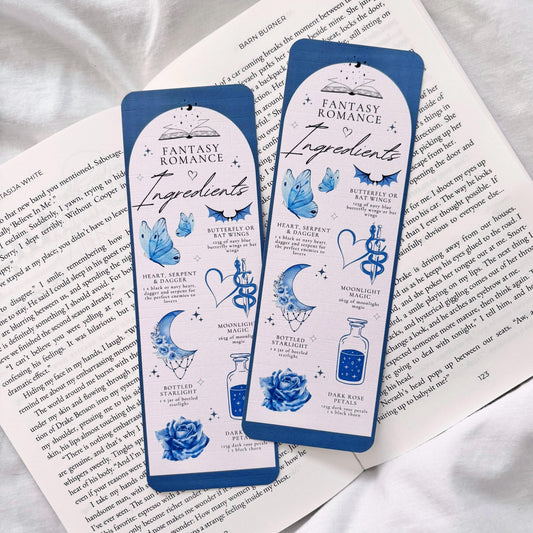 Fantasy Romance Ingredients Bookmark