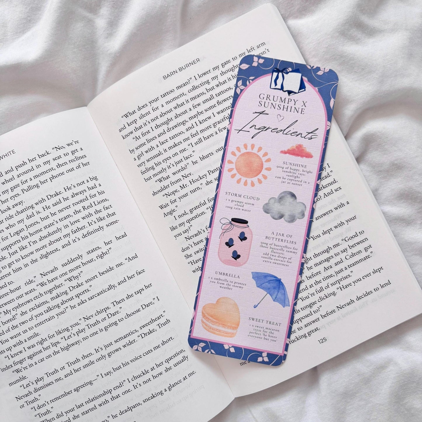 Grumpy x Sunshine Ingredients Bookmark