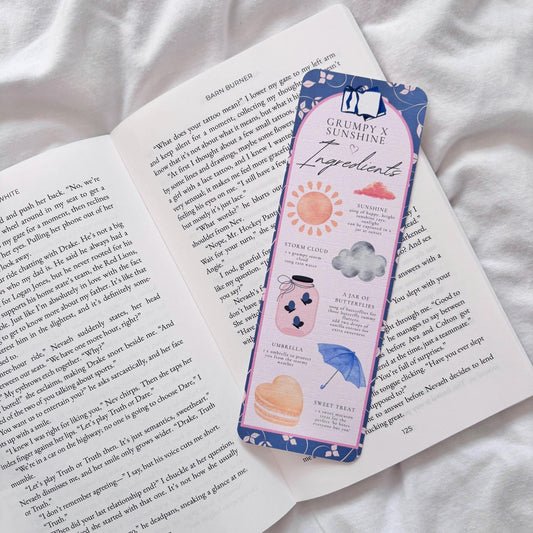 Grumpy x Sunshine Ingredients Bookmark